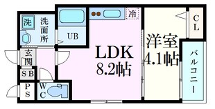 ＭＯＶＥ江波本町の物件間取画像